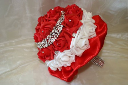 BOUQUET ROSE IN FOAM